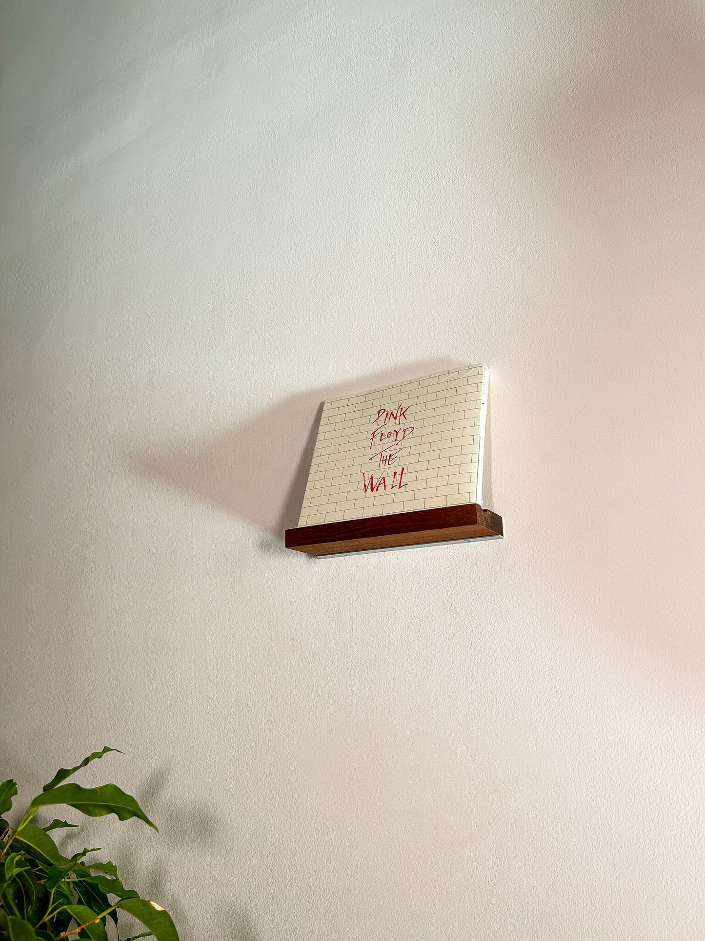 Wooden CD shelf